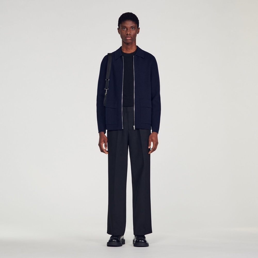 Sandro Paris Knit Cardigan